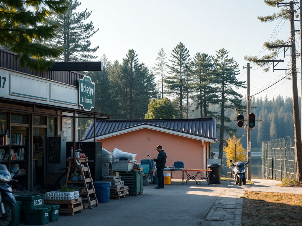 Ilustracja nowoczesnego autobusu elektrycznego na tle miejskiego krajobrazu Kętrzyna, symbolizująca inwestycję miasta w elektrobusy.